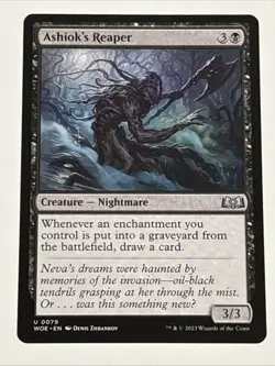 MTG Wilds of Eldraine Ashiok's Reaper 0079 NM - Image 1