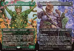 FOIL Borderless TRYSTAN, CALLOUS CULTIVATOR x1 mtg NM Lorwyn Eclipsed 1 Rare - Image 1