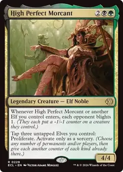 FOIL HIGH PERFECT MORCANT x1 mtg NM Lorwyn Eclipsed 1 Rare - Image 1