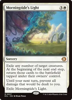 FOIL MORNINGTIDE'S LIGHT x1 mtg NM Lorwyn Eclipsed 1 Mythic - Image 1