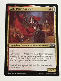 MTG Wilds of Eldraine Ash, Party Crasher 0201 NM - Image 1