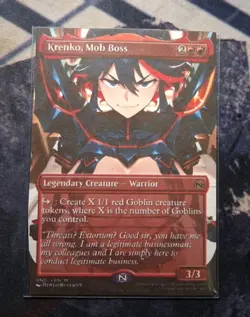 Krenko, Mob Boss (Magic: The Gathering) Kill la Kill Edition - Image 2