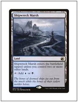 1x Shipwreck Marsh, Magic the Gathering MTG NM - Image 1