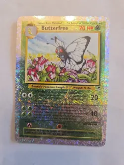 Butterfree 21/110 Pokemon Legendary Collection 2002 Reverse Holo NEAR MINT NP - Image 1