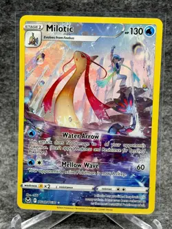 Pokemon SWSH Silver Tempest - Milotic Ultra Rare Holo TG02/TG30 - Image 1