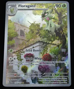 Pokemon Floragato 197/193 Sv02: Paldea Evolved Illustration Rare Holo Near Mint - Image 1