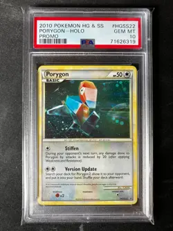 Porygon - 2010 POKEMON Heartold & Soulsilver Promo HGSS22 - PSA 10 - Image 1