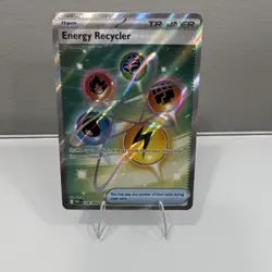 Pokemon TCG Energy Recycler 108/098 PO8 Holo Trainer Item English - Image 1
