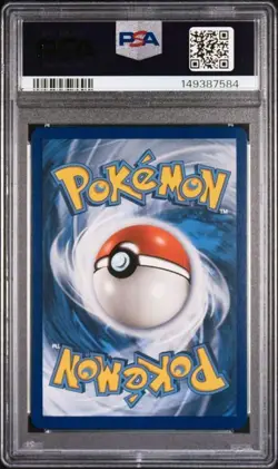 2015 Pokemon XY M Houndoom EX #22 Breakthrough PSA 8 - Image 2