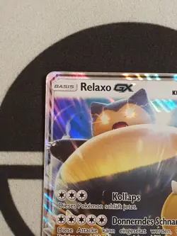 Relaxo GX SM05 Black Star Promo Holo Pokemon Karte Deutsch Pokemon Original - Image 5