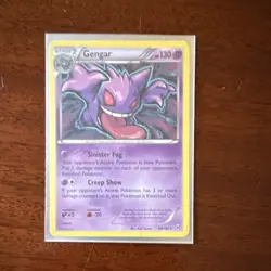 Gengar (Rare Exclusive Regular) 60/162 Deck Exclusives Stage 2 130HP Pokemon TCG - Image 1