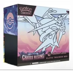 Presale Chaos Rising Pokemon Center ETB Elite Trainer Box PRESALE CONFIRMED 🔥 - Image 1