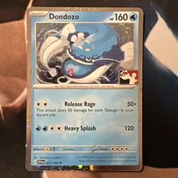 Cosmos Holo Dondozo Pokemon TCG Prize Pack Series 3 Promo TCG 61/198 NM - Image 1