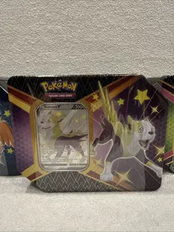 Sealed Pokemon Shining Fates V Tins Set Of ALL 3 Boltund, Eldegoss & Cramorant - Image 3