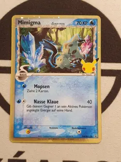 Mimigma SWSH136 Black Star Promo Pokemon Karte Deutsch Pokemon Ex Delta Species - Image 3