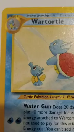 Pokemon Wartortle 15/18 Southern Islands Promo Regular 60 HP Stage 1 2001 - Image 1
