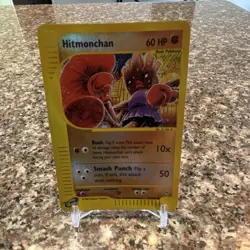 The Pokemon Company Pokemon TCG Aquapolis Hitmonchan Common Reverse Holo 081/14… - Image 1