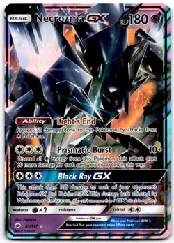 Necrozma GX 63/147 Holo GX Rare Burning Shadows Pokemon Holo Near Mint - Image 1