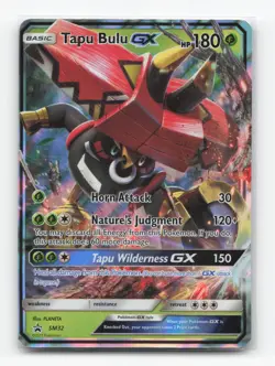 Pokemon TCG - Tapu Bulu GX - SM32 Near Mint Holo Promo Sun & Moon Promo - Image 1