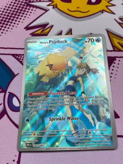 Pokemon TCG - Misty's Psyduck 193/182 - Destined Rivals - Illustration Rare - NM - Image 4