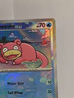 Prismatic Evolutions Slowpoke (Master Ball Pattern) Reverse Holo 018/131 Pokemon - Image 4