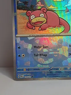Prismatic Evolutions Slowpoke (Master Ball Pattern) Reverse Holo 018/131 Pokemon - Image 5