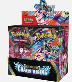 Pokemon TCG - Mega Evolution: Chaos Rising Sealed Booster Box - Pre Order - Image 1