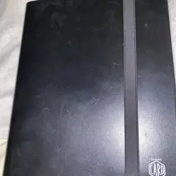 Gaming card accessories binder used black tcg Pokemon magic yu-gi-oh 9 Pocket - Image 1