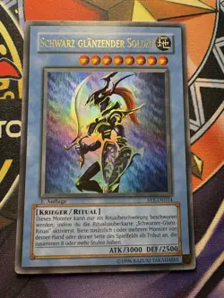 Yugioh! Schwarz Glanzender Soldat & Schwarzer-Glanz-Ritual - SYE-DE024 1. Aufl. - Image 2