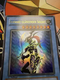 Yugioh! Schwarz Glanzender Soldat & Schwarzer-Glanz-Ritual - SYE-DE024 1. Aufl. - Image 3