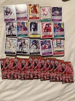 One Piece Heroines EB03 TCG Bulk Lot Of 650+ Cards & (90)OP13 & (20)PBR02-(750+) - Image 1