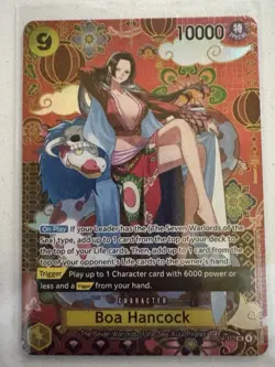 One Piece TCG: Boa Hancock (SP) OP14-112 ENG SR Alt Art - Azure Sea - READ DESC - Image 2