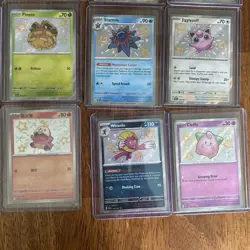 Lot Of 30 Baby Shiny Pokemon TCG Scarlet & Violet Paldean Fates/Shining Fates NM - Image 4