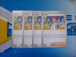 4x Crispin 133/142 x4 - Stellar Crown - Pokemon TCG - Uncommon - Playset - Image 1