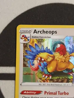 Archeops SWSH272 Black Star Promo Pokemon Karte Stamp Silver Tempest Englisch - Image 4