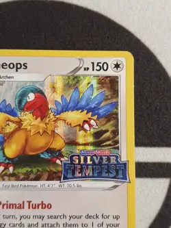 Archeops SWSH272 Black Star Promo Pokemon Karte Stamp Silver Tempest Englisch - Image 5
