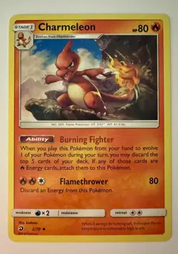 Charmeleon (Dragon Majesty 2/70) - Uncommon VLP - Pokemon - Image 1