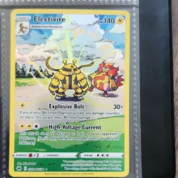 Pokemon Electivire Crown Zenith Galarian Gallery Holo Ultra Rare Stage 1 140 HP… - Image 1