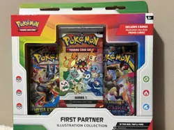 Pokemon Mega Evolution First Partners Illustration Collectection Brand New - Image 1