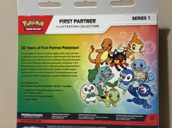 Pokemon Mega Evolution First Partners Illustration Collectection Brand New - Image 2