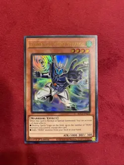 YuGiOh ELEMENTAL HERO STRATOS Ultra Rare BLC1-EN022 - Image 1