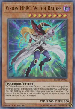 Battles of Legend: Hero's Revenge #BLHR-EN060 Vision HERO Witch Raider - Image 1