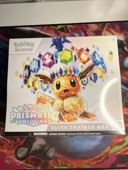 Pokemon TCG Prismatic Evolutions ETB, Booster Bundle and Tin. Brand New Sealed - Image 2