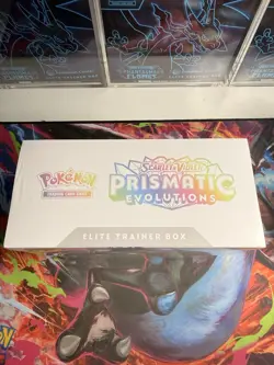 Pokemon TCG Prismatic Evolutions ETB, Booster Bundle and Tin. Brand New Sealed - Image 5