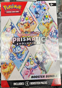 Pokemon TCG: Scarlet Violet Prismatic Evolutions Booster Bundle - Image 1