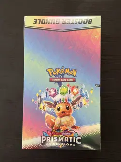 Pokemon TCG Prismatic Evolutions Booster Bundle Display Case Sealed - Mint - Image 1