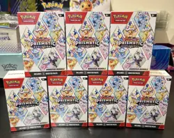 Pokemon TCG Prismatic Evolutions Booster Bundle New & Factory Sealed - 6 Packs - Image 1