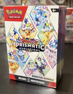 Pokemon TCG Prismatic Evolutions Booster Bundle New & Factory Sealed - 6 Packs - Image 2