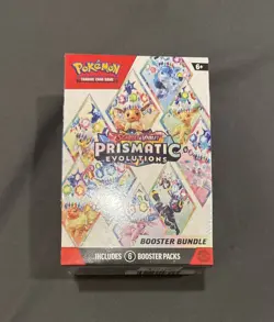Pokemon TCG Scarlet & Violet Prismatic Evolutions Booster Bundle (Sealed) - Image 1