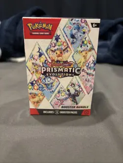 Pokemon TCG Scarlet & Violet Prismatic Evolutions Booster Bundle (Sealed) - Image 2